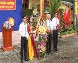 Trường  mầm non, tiểu học và THCS  xã Minh Quán  - huyện Trấn Yên khai giảng năm học  mới 2015-2016