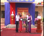 Đồng chí Tạ Văn Long – Phó chủ tịch Thường trực UBND tỉnh dự khai giảng năm học mới tại xã Liễu Đô, huyện Lục Yên