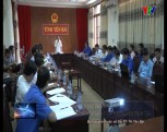 Hội nghị tham gia ý kiến vào xây dựng dự án làng thanh niên lập nghiệp tại xã Túc Đán, huyện Trạm Tấu.