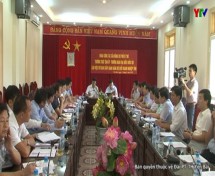 Đ/c Dương Văn Thống – Phó Bí thư thường trực Tỉnh ủy làm việc với BCH Đảng bộ khối doanh nghiệp tỉnh.