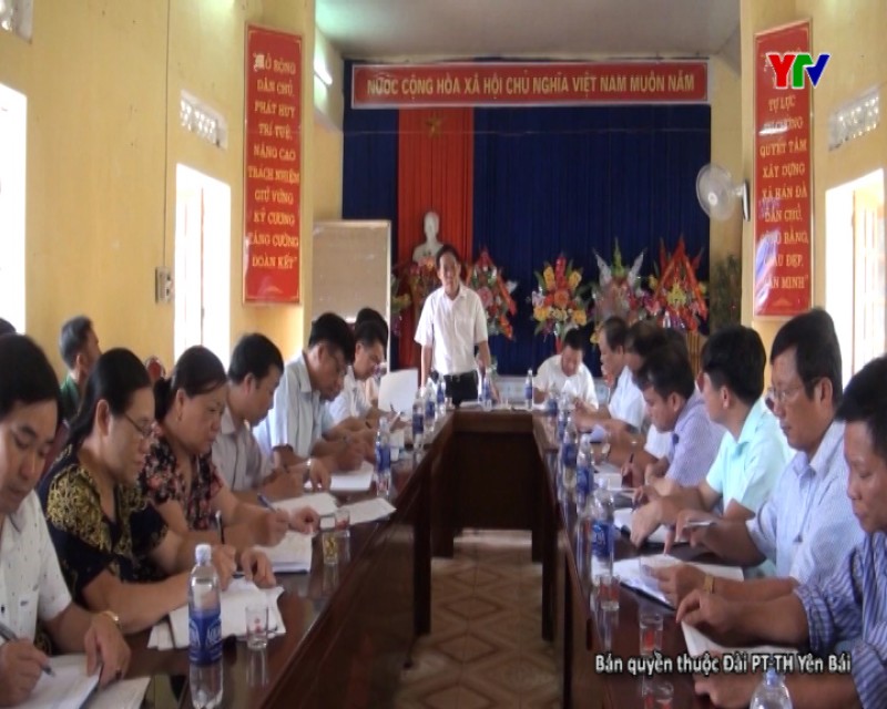 Đ/c Nguyễn Văn Khánh – PCT UBND tỉnh kiểm tra tình hình sản xuất nông lâm nghiệp tại huyện Yên Bình