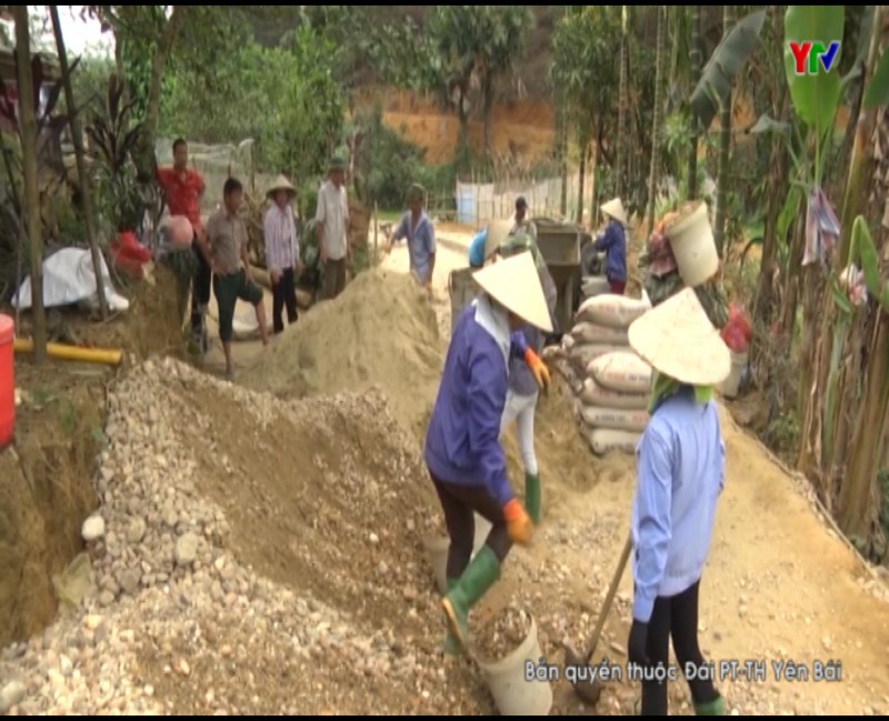 Xây dựng nông thôn mới ở Yên Bình những bước tiến vững chắc
