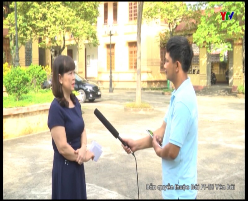 Phỏng vấn bà Hoàng Thị Hồng Hạnh - Phó Chủ tịch UBND thị xã Nghĩa Lộ.