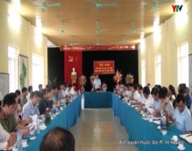 Thẩm định kết quả xây dựng nông thôn mới tại xã Nghĩa Tâm và Thanh Lương huyện Văn Chấn