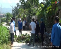 Tuổi trẻ huyện Văn Chấn tích cực tham gia xây dựng nông thôn mới