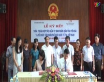UBND tỉnh và Tổ chức Tầm nhìn thế giới tại Việt Nam ký kết thỏa thuận hợp tác