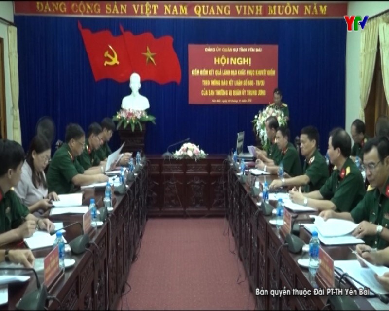 Đoàn Giám sát của Ủy ban Kiểm tra Quân ủy Trung ương làm việc tại Đảng ủy Quân sự tỉnh