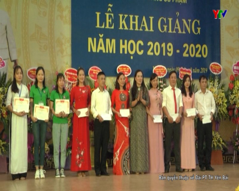 Trường Cao đẳng sư phạm Yên Bái đã khai giảng năm học mới 2019 - 2020