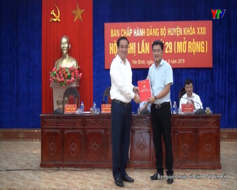 BCH Đảng bộ huyện Yên Bình triển khai nhiệm vụ những tháng cuối năm 2019