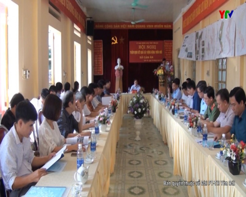 Xã Cảm Ân, huyện Yên Bình hoàn thành 19 tiêu chí xây dựng nông thôn mới