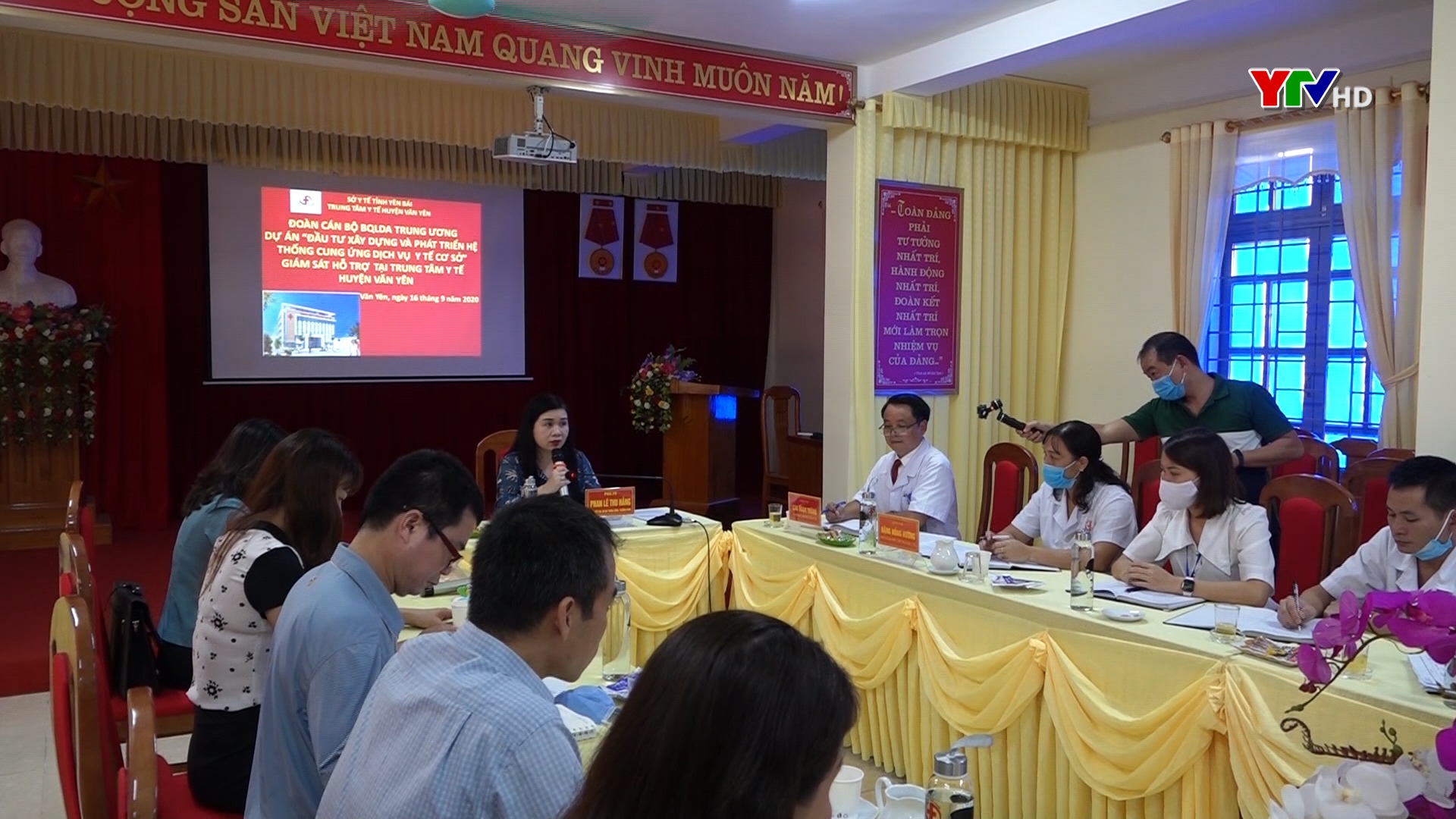 Đoàn công tác của Bộ Y tế kiểm tra tại huyện Văn Yên