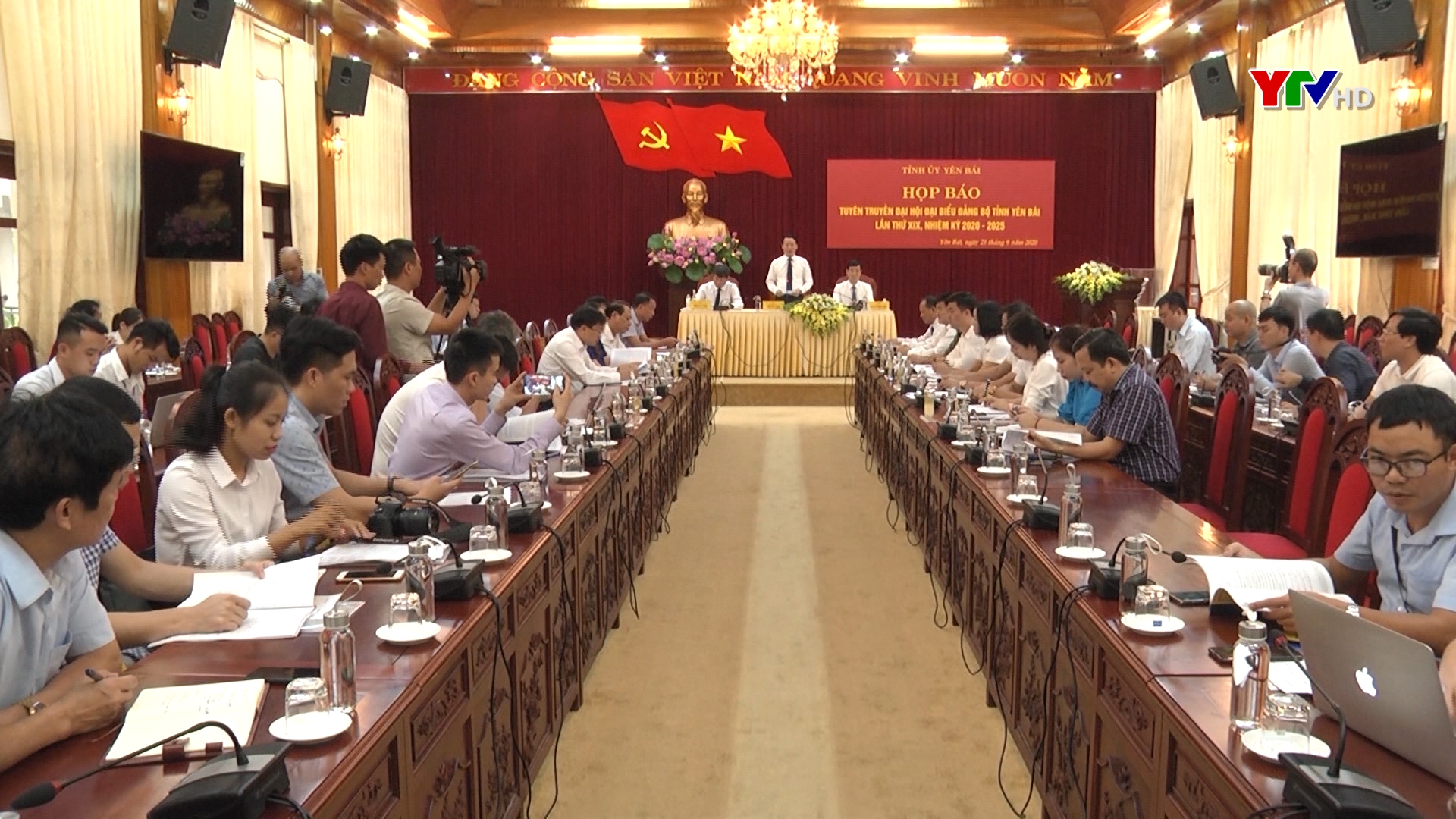 Tỉnh ủy Yên Bái tổ chức họp báo tuyên truyền Đại hội Đảng bộ tỉnh Yên Bái lần thứ XIX, nhiệm kỳ 2020 – 2025