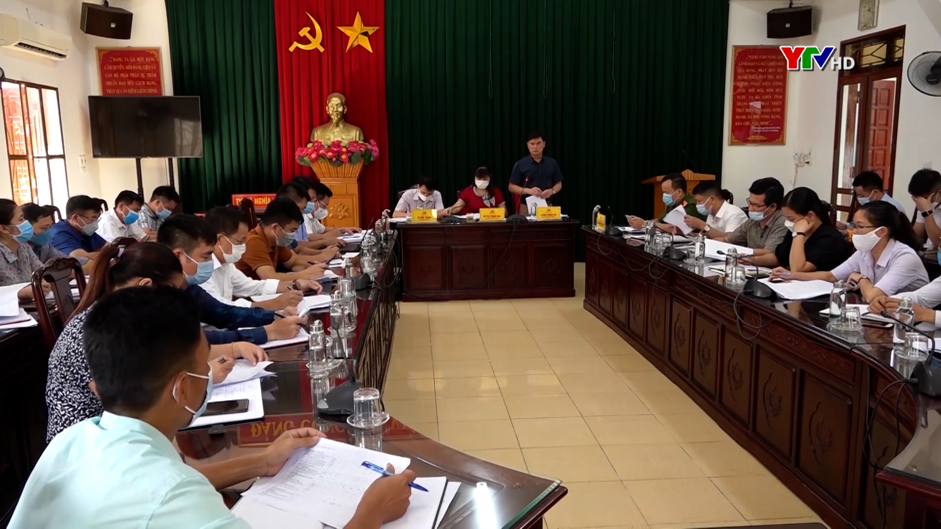 UBND thị xã Nghĩa Lộ triển khai nhiệm vụ tháng 9/2021