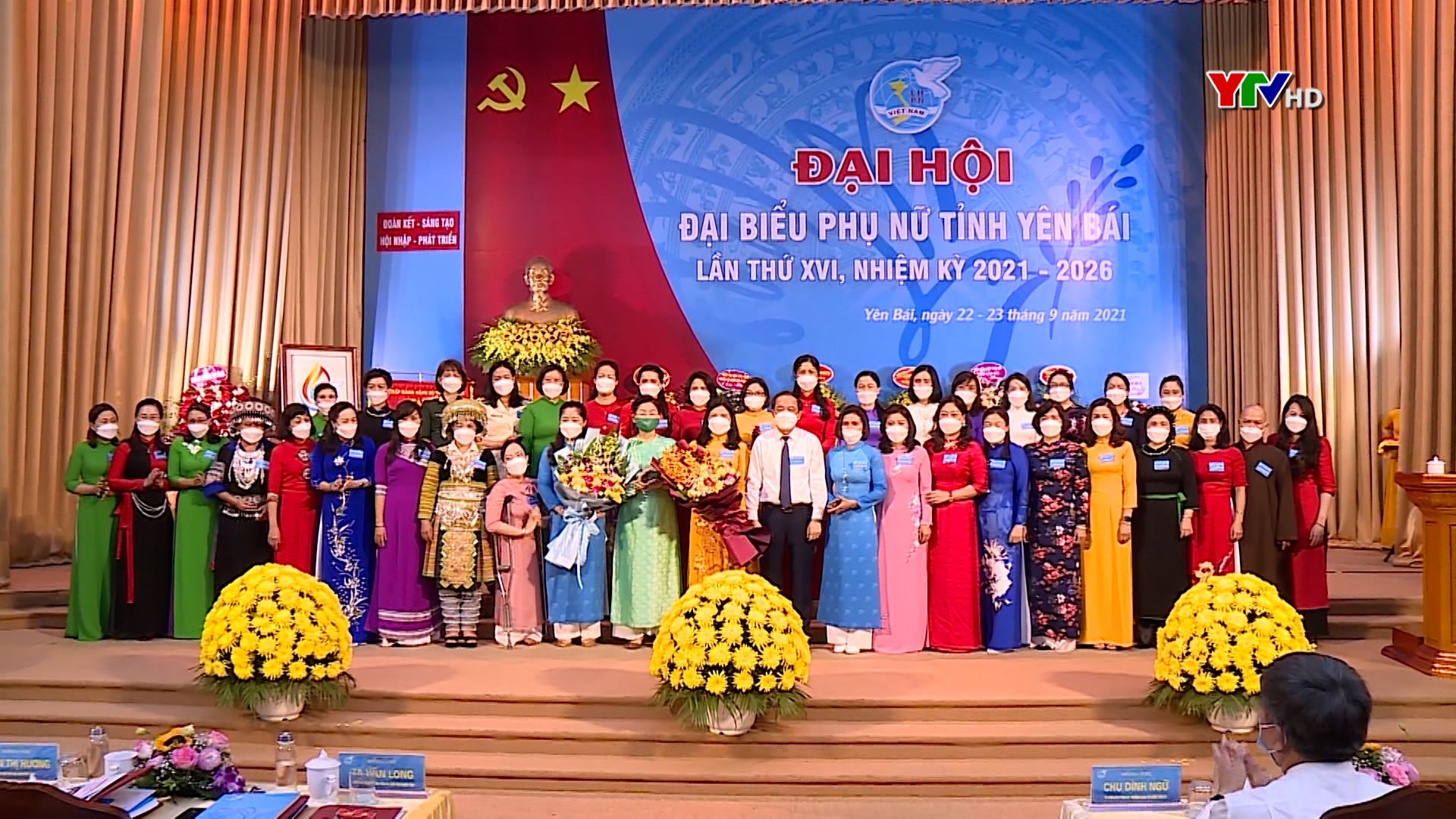 Đồng chí Nguyễn Thị Bích Nhiệm tái đắc cử Chủ tịch Hội Liên hiệp Phụ nữ tỉnh Yên Bái nhiệm kỳ 2021 - 2026