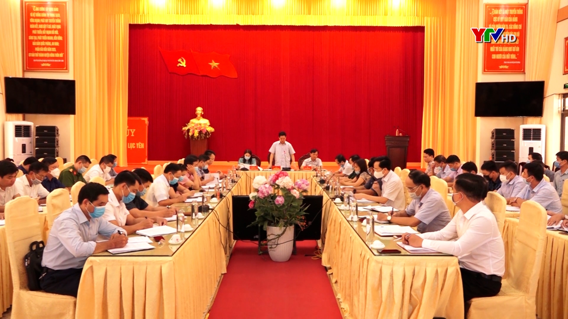 UBND huyện Lục Yên triển khai nhiệm vụ 3 tháng cuối năm 2021