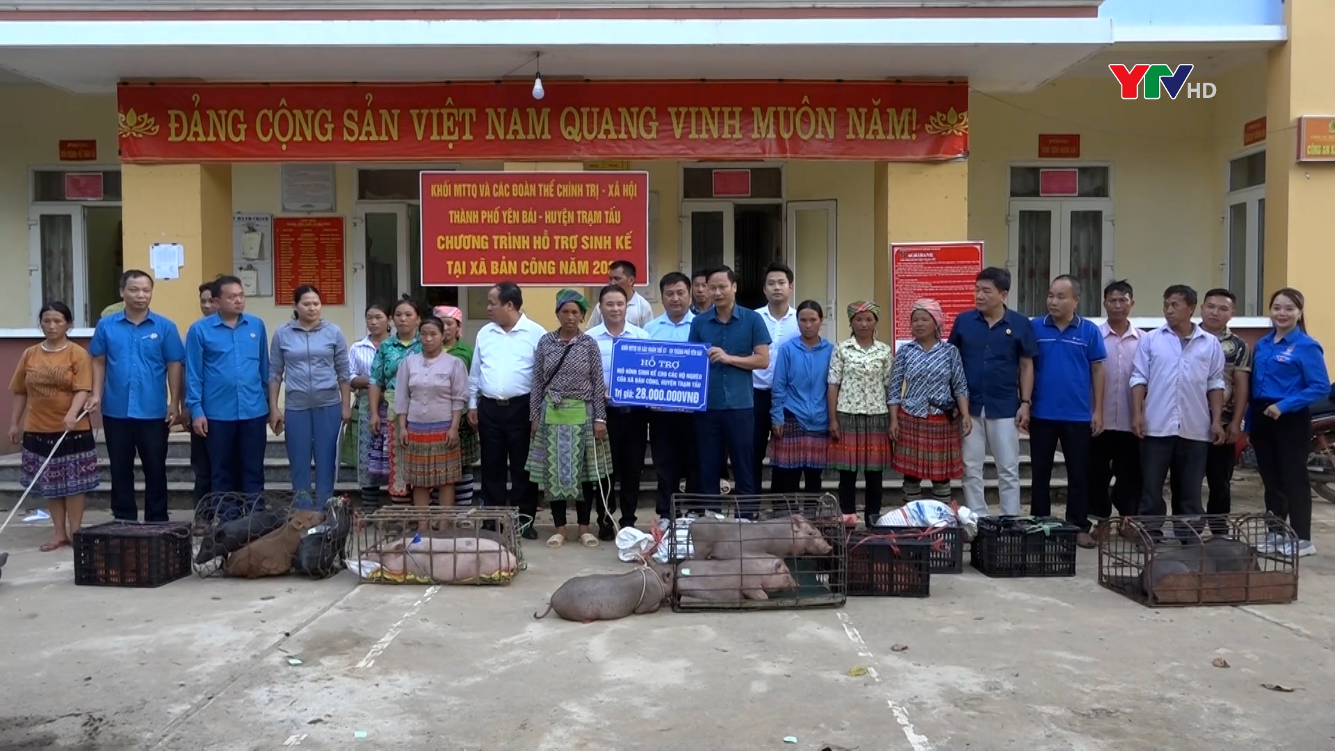 TP Yên Bái và huyện Mù Cang Chải tổ chức chương trình xây dựng nông thôn mới tại huyện Trạm Tấu