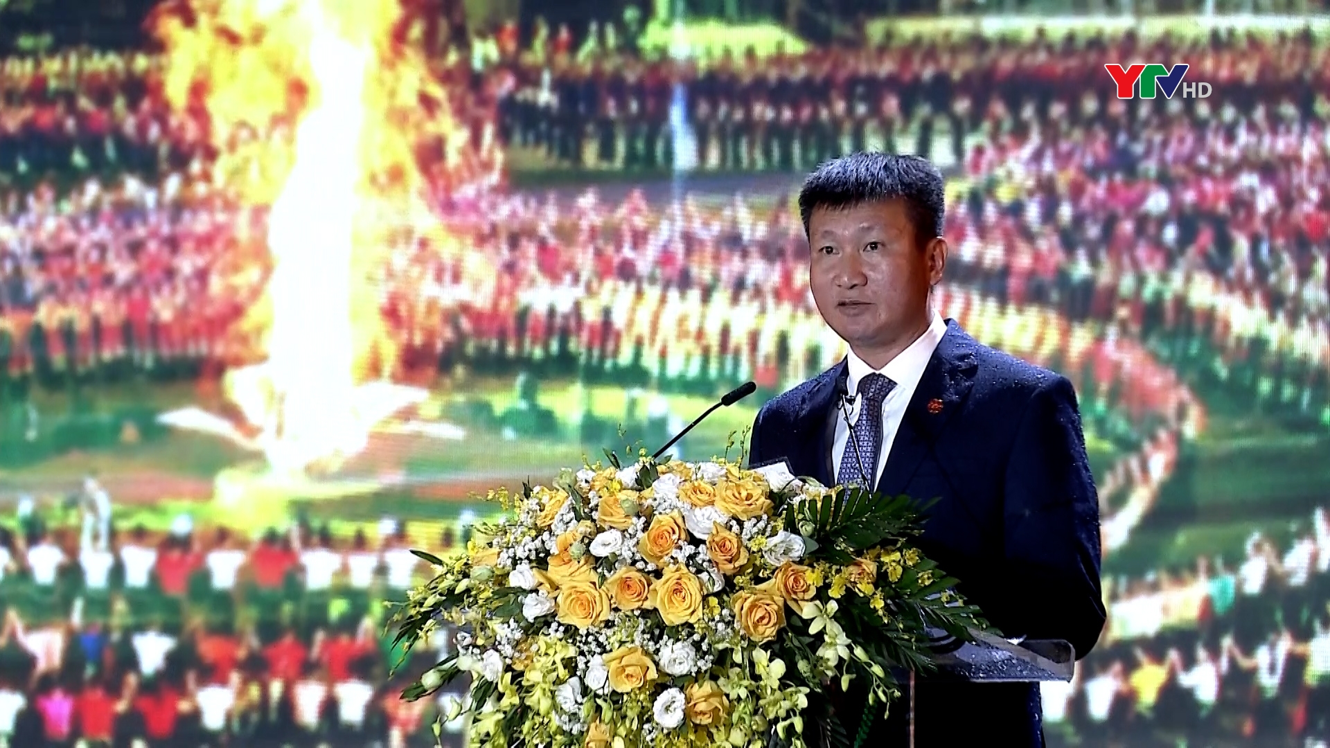 Phát biểu của đồng chí Chủ tịch UBND tỉnh Yên Bái Trần Huy Tuấn tại Lễ đón nhận Bằng của UNESCO ghi danh "Nghệ thuật Xòe Thái”