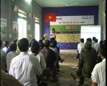 Yên Bình tổ chức hội nghị đầu bờ đánh giá mô hình lúa lai GS9