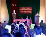 Đoàn đại biểu quốc hội tỉnh Yên Bái khóa 13 tiếp xúc cử tri huyện Mù Cang Chải