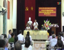 Đoàn Đại biểu Quốc hội tỉnh tiếp xúc cử tri phường Nguyễn Thái Học – TP Yên Bái
