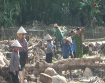Công an tỉnh Yên Bái tham gia cứu nạn cứu hộ và khắc phục hậu quả mưa lũ