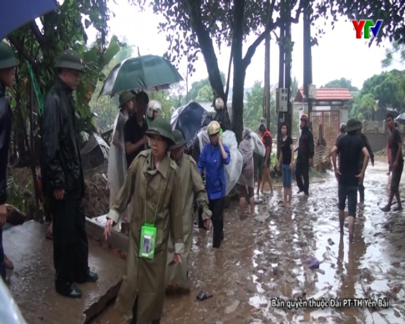 Thị xã Nghĩa Lộ nhanh chóng khắc phục thiệt hại sau lũ
