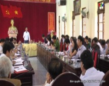 Đ/c Phó Chủ tịch UBND tỉnh Dương Văn Tiến làm việc với huyện Yên Bình