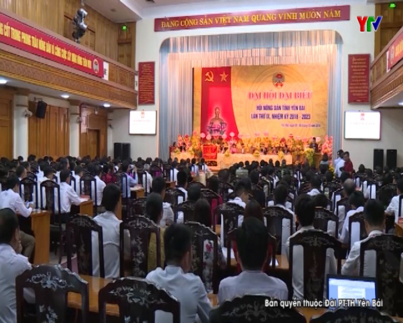 Đại hội đại biểu Hội Nông dân tỉnh Yên Bái lần thứ IX, nhiệm kỳ 2018 – 2023 thành công tốt đẹp