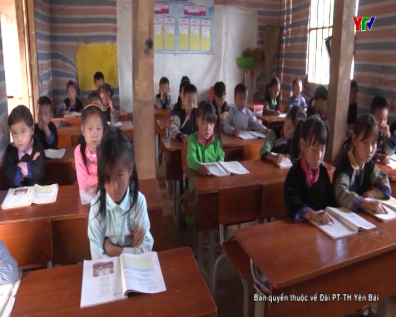Trường PTDTBT Tiểu học xã Lao Chải huyện Mù Cang Chải nâng cao chất lượng dạy và học
