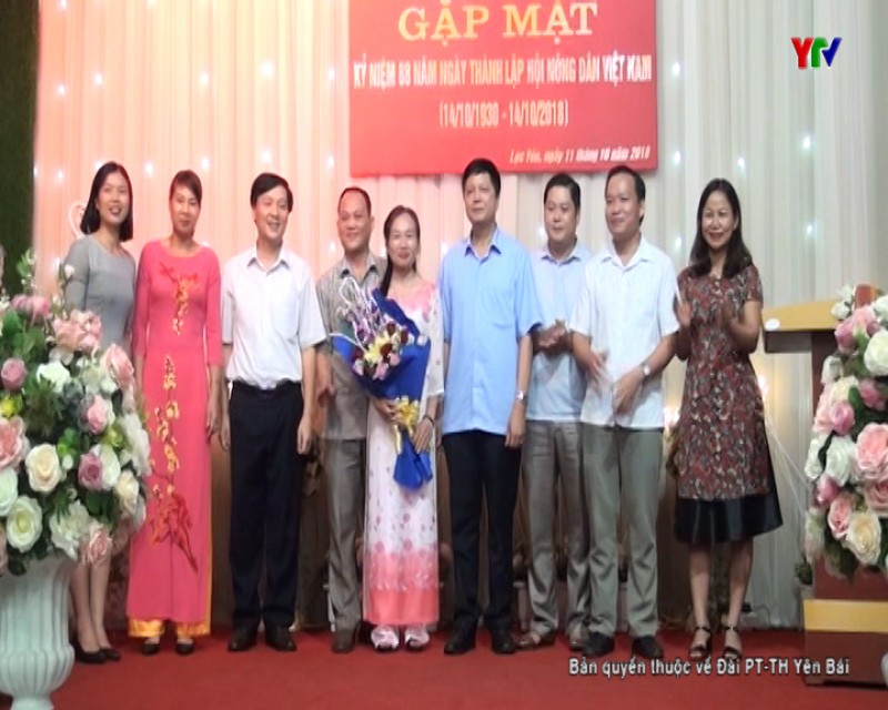 Hội Nông dân huyện Lục Yên gặp mặt nhân kỷ niệm 88 năm Ngày thành lập Hội Nông dân Việt Nam