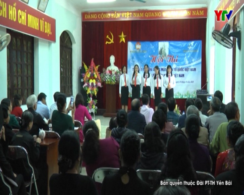 Hội thi “Tìm hiểu truyền thống MTTQ Việt Nam và Hội LHPN Việt Nam”