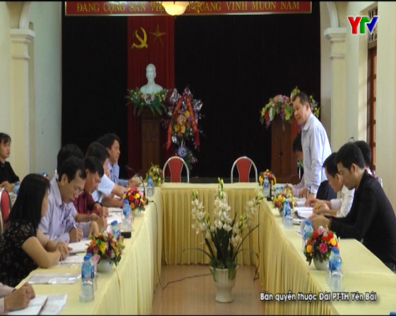Đoàn kiểm tra của Ban chỉ đạo Cải cách hành chính của Chính phủ làm việc với tỉnh Yên Bái