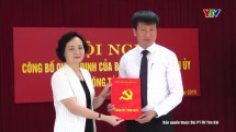 Đồng chí Trần Huy Tuấn giữ chức Trưởng Ban Tổ chức Tỉnh ủy