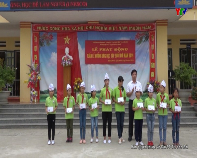 Huyện Văn Chấn phát động Tuần lễ hưởng ứng học tập suốt đời năm 2019