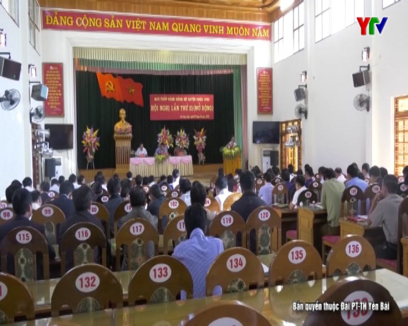 Đảng bộ huyện Mù Cang Chải triển khai nhiệm vụ 3 tháng cuối năm 2019