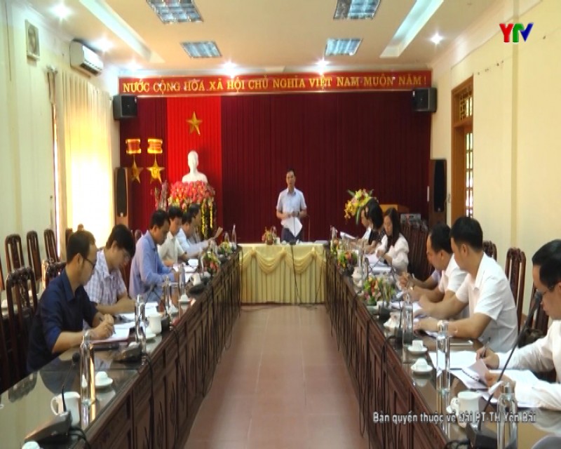 Đồng chí Phó Chủ tịch UBND tỉnh Dương Văn Tiến kiểm tra công tác chuẩn bị Lễ hội Quế huyện Văn Yên lần thứ III năm 2019