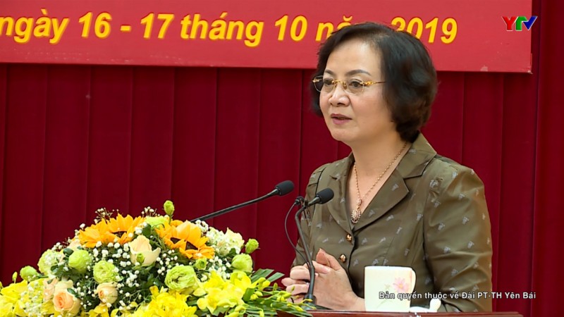 Phát biểu bế mạc Hội nghị BCH Đảng bộ tỉnh Yên Bái lần thứ 27 (mở rộng) của đồng chí Bí thư Tỉnh ủy Phạm Thị Thanh Trà