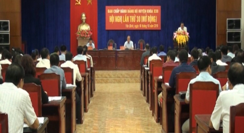 Đảng bộ huyện Yên Bình triển khai nhiệm vụ trọng tâm những tháng cuối năm