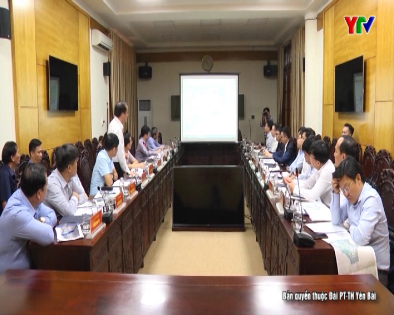 Thứ trưởng Bộ GTVT làm việc với tỉnh Yên Bái về quy hoạch tuyến đường sắt khổ tiêu chuẩn Lào Cai - Hà Nội - Hải Phòng