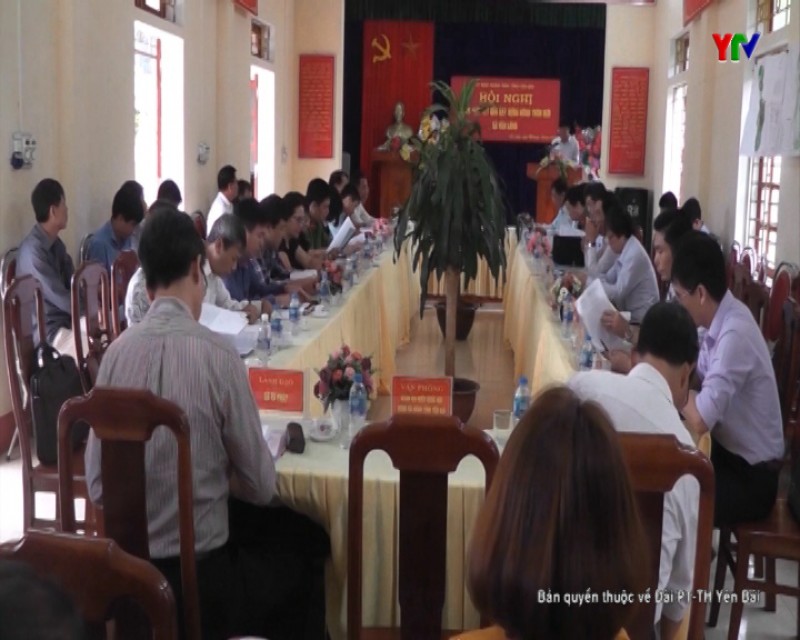 Thẩm định kết quả thực hiện xây dựng nông thôn mới tại xã Văn Lãng, huyện Yên Bình