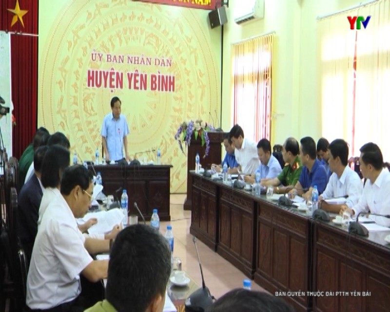 Hội nghị chuẩn bị diễn tập ứng phó cháy rừng và tìm kiếm cứu nạn huyện Yên Bình năm 2019