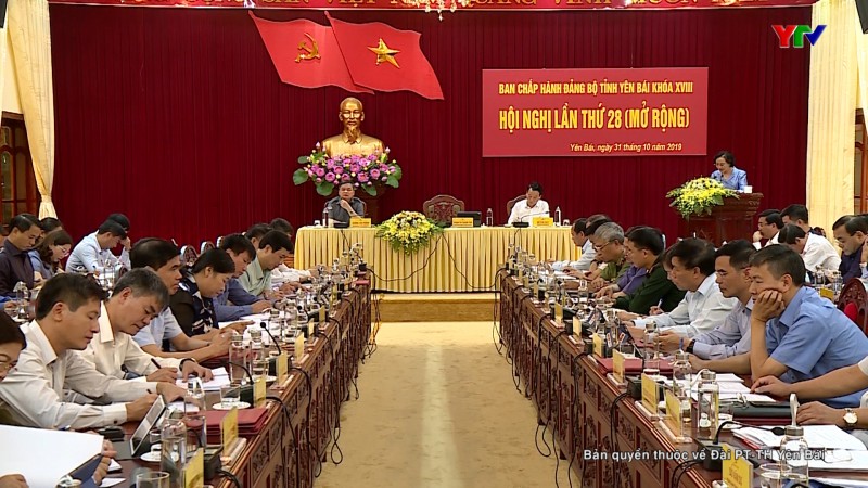 Tỉnh ủy Yên Bái sơ kết 2 năm thực hiện Nghị quyết 18,19 BCH TW Đảng khóa XII gắn với Nghị quyết 39 của Bộ Chính trị