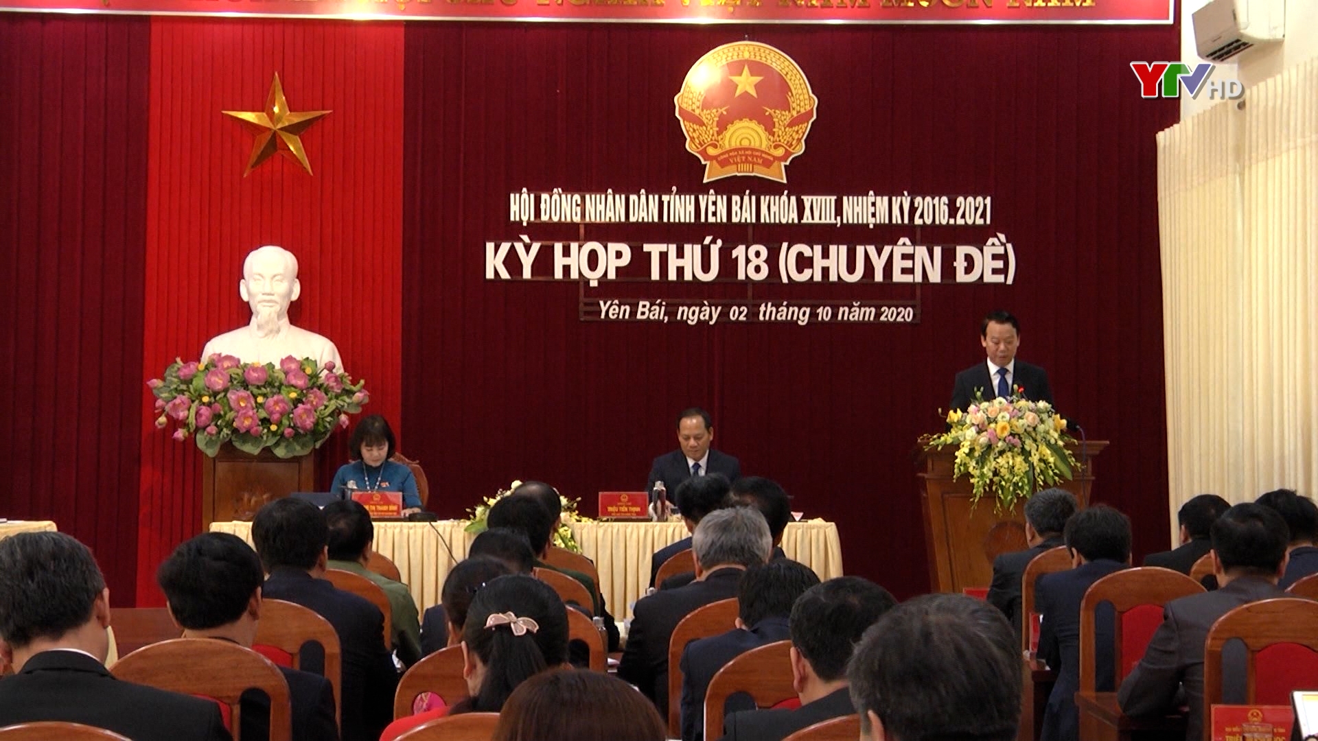 Khai mạc kỳ họp thứ 18 - HĐND tỉnh Yên Bái khóa XVIII