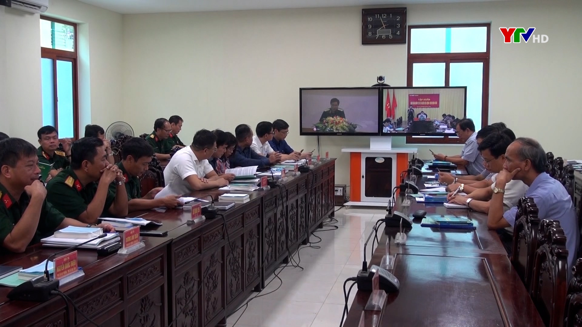 Tỉnh Yên Bái tham dự Hội nghị tập huấn trực tuyến về Luật Dân quân tự vệ và Luật Lực lượng dự bị động viên