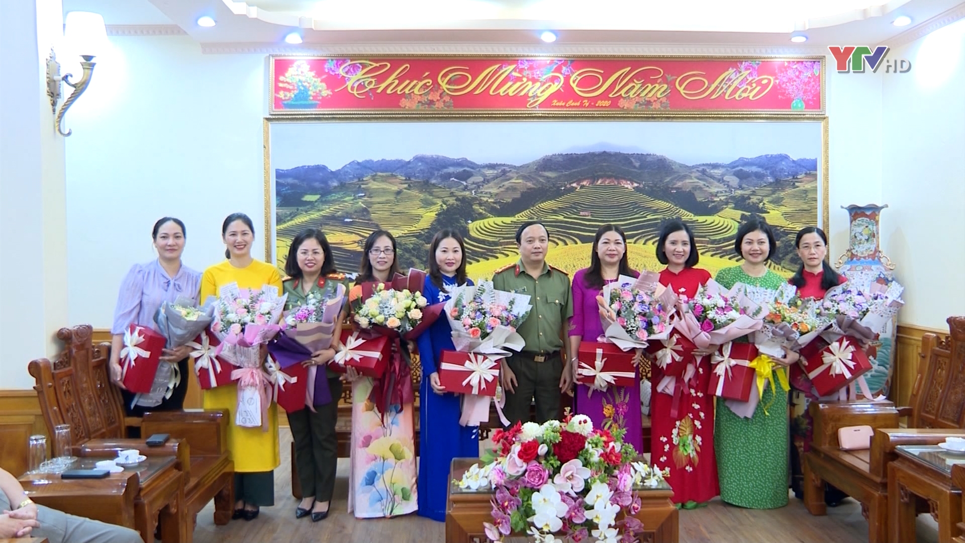 Công an tỉnh Yên Bái gặp mặt các nữ Ủy viên BTV Tỉnh ủy và Ủy viên BCH Đảng bộ tỉnh