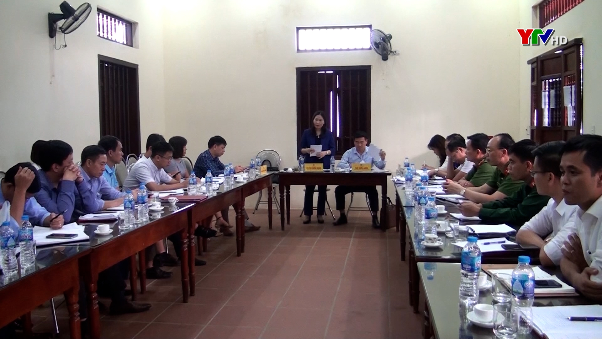 Đồng chí Vũ Thị Hiền Hạnh - Phó Chủ tịch UBND tỉnh làm việc tại huyện Văn Yên