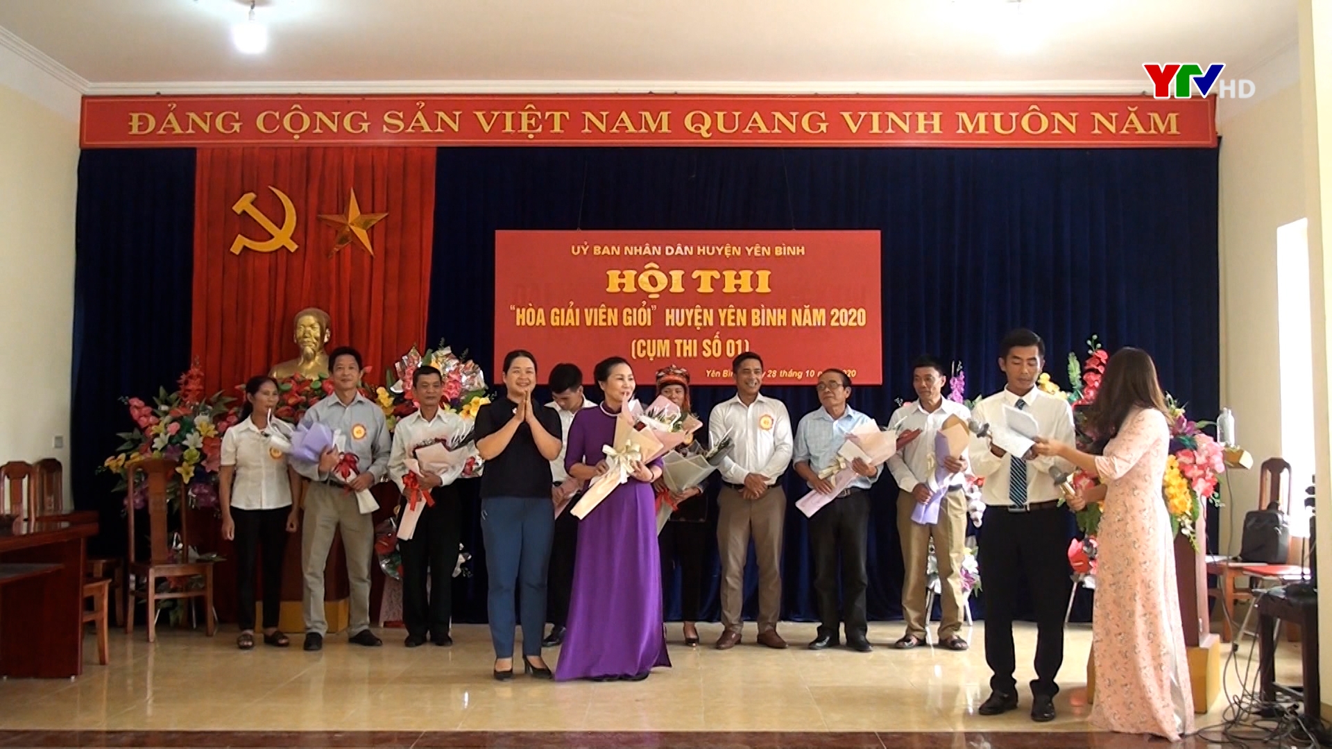 Huyện Yên  Bình tổ chức Hội thi “ Hoà giải viên giỏi”  năm 2020 cụm thi số 1