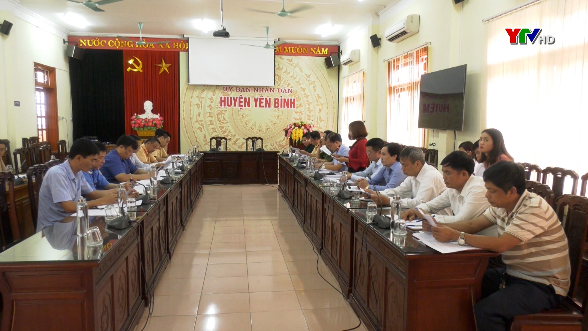 Ban An toàn giao thông tỉnh kiểm tra công tác đảm bảo trật tự ATGT tại huyện Trấn Yên và Yên Bình