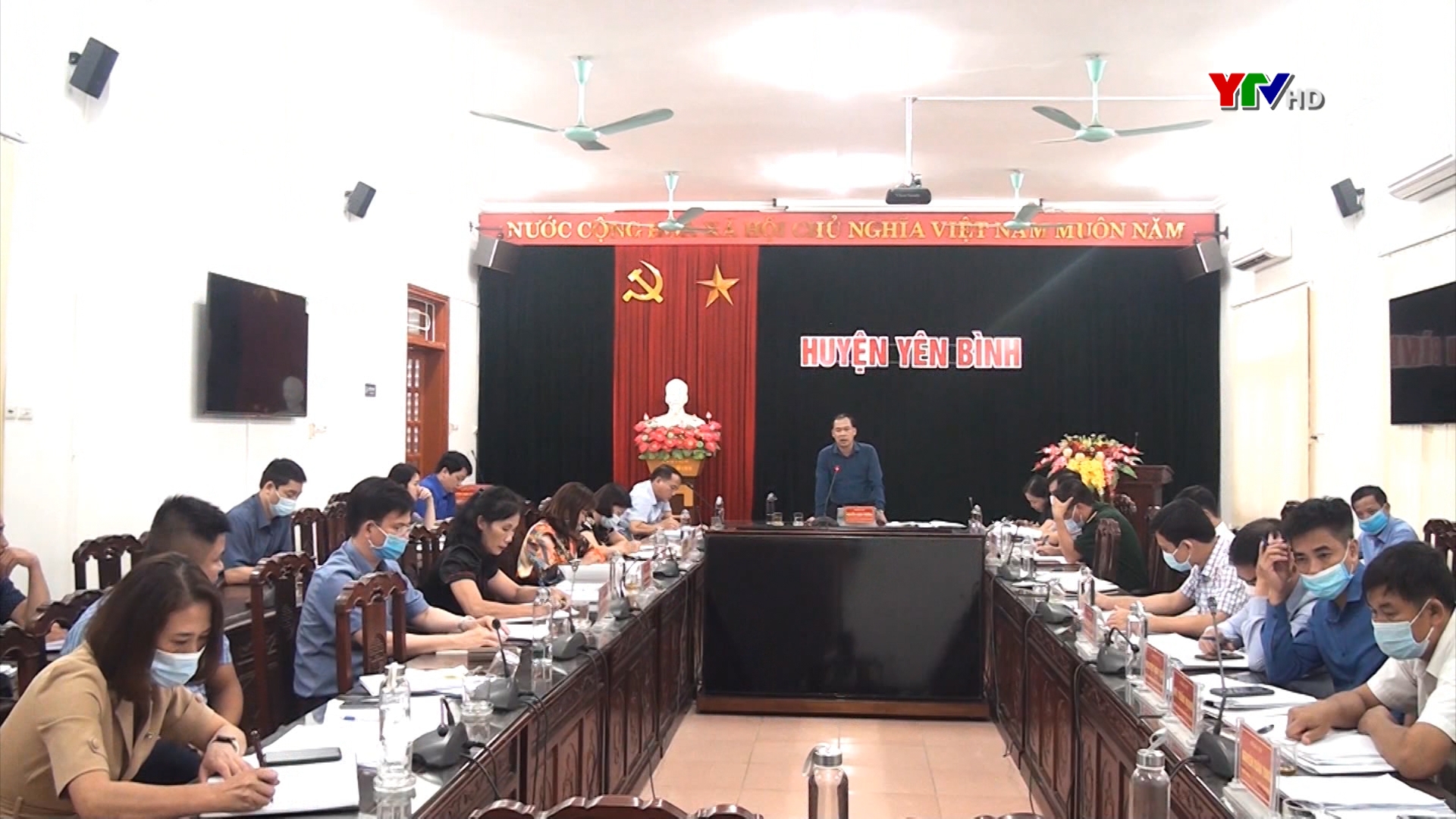 UBND huyện Yên Bình triển khai nhiệm vụ những tháng cuối năm 2021