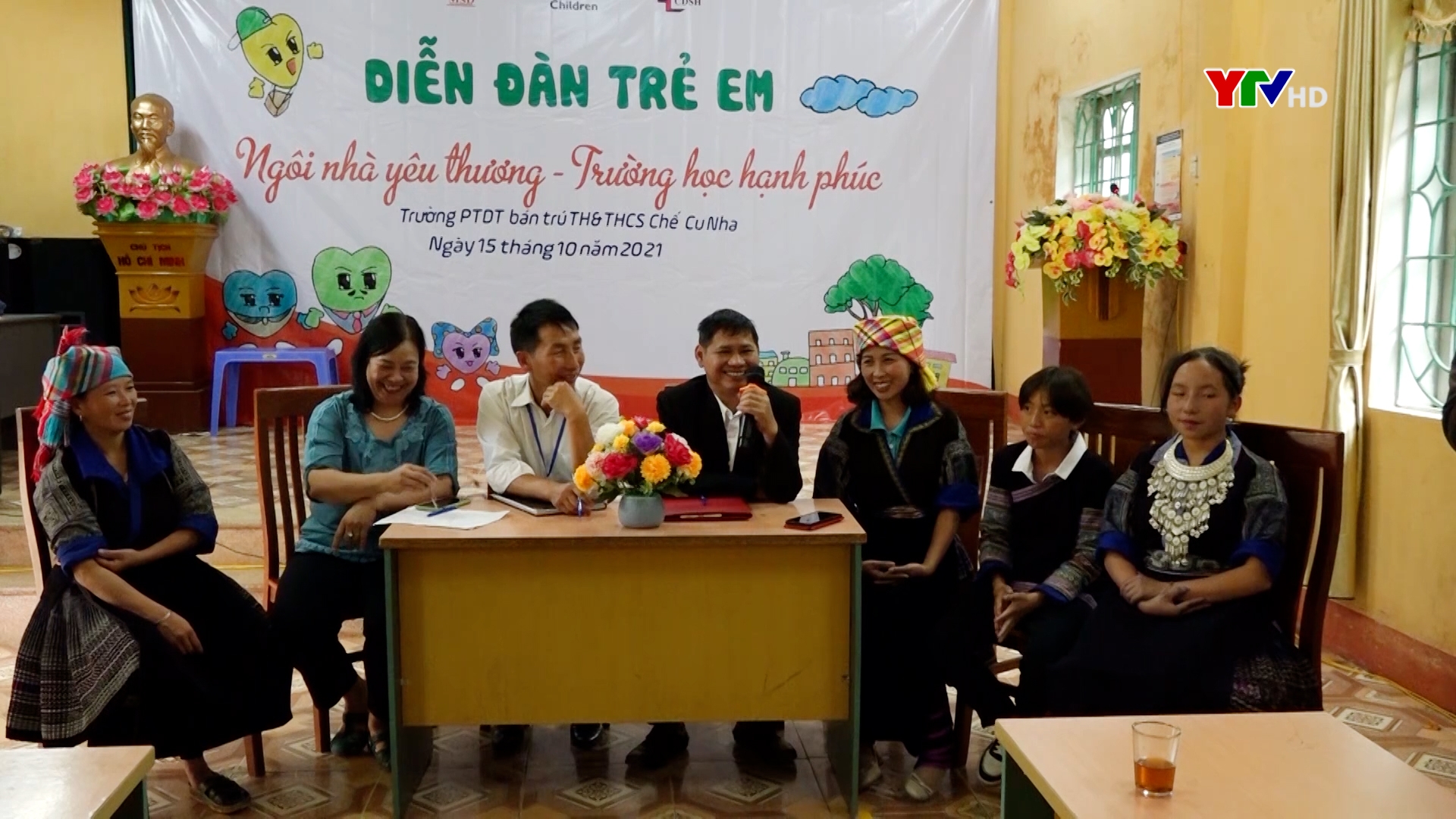 Diễn đàn trẻ em với chủ đề " Ngôi nhà yêu thương, trường học hạnh phúc" tại huyện Mù Cang Chải